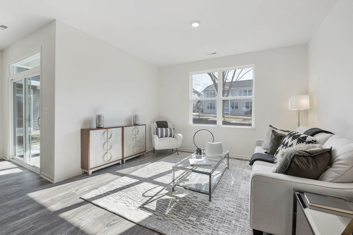 Floor Plan in Lincoln Valley Ranch Townhomes and Duplexes North Aurora, IL D.R. Horton