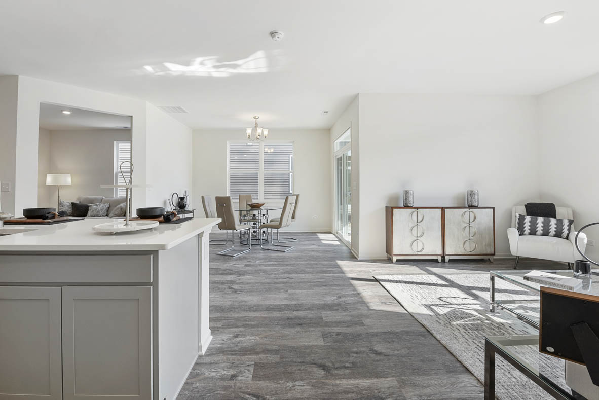 Floor Plan in Lincoln Valley Ranch Townhomes and Duplexes North Aurora, IL D.R. Horton