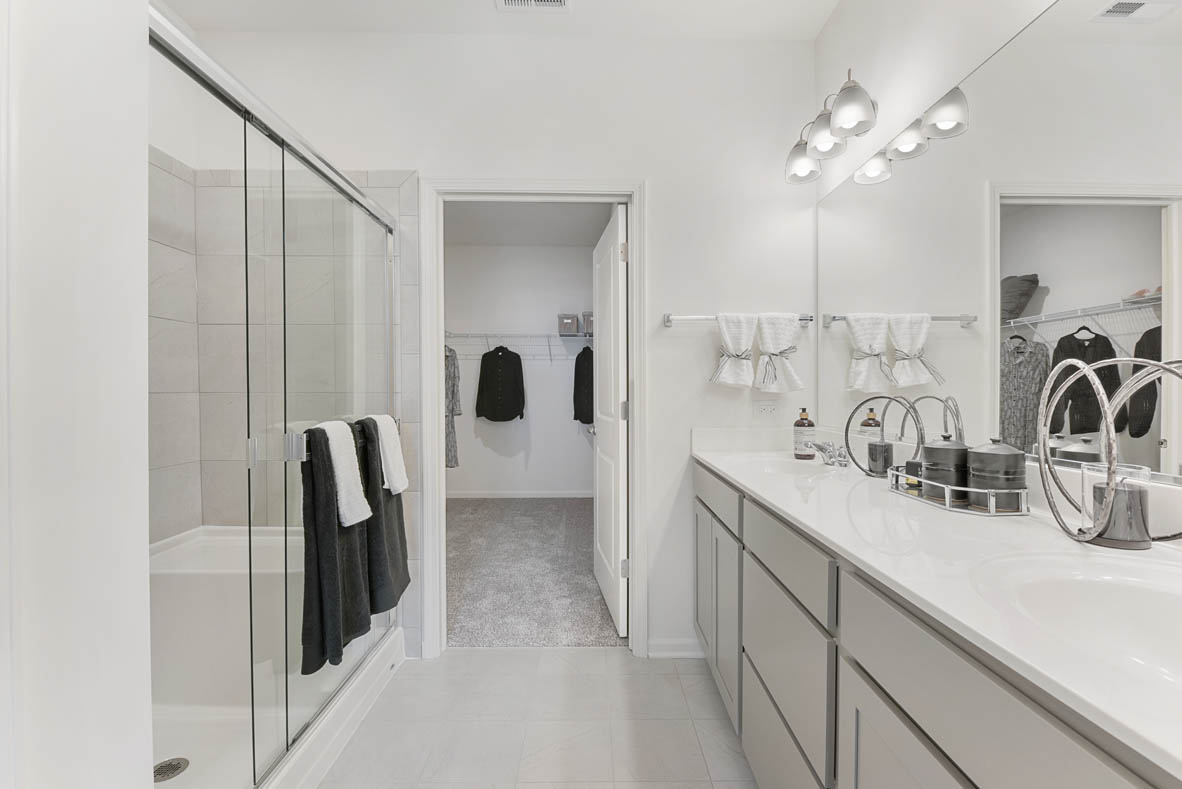 Floor Plan in Lincoln Valley Ranch Townhomes and Duplexes North