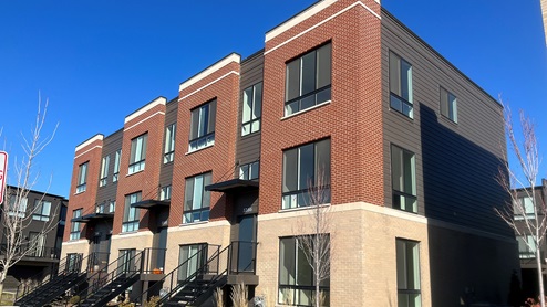 IL Schaumburg Northgate at Veridian Townhomes End Unit Langston Exterior Photo