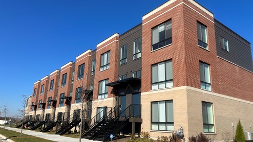 Northgate at Veridian Exterior Townhouse Buildings