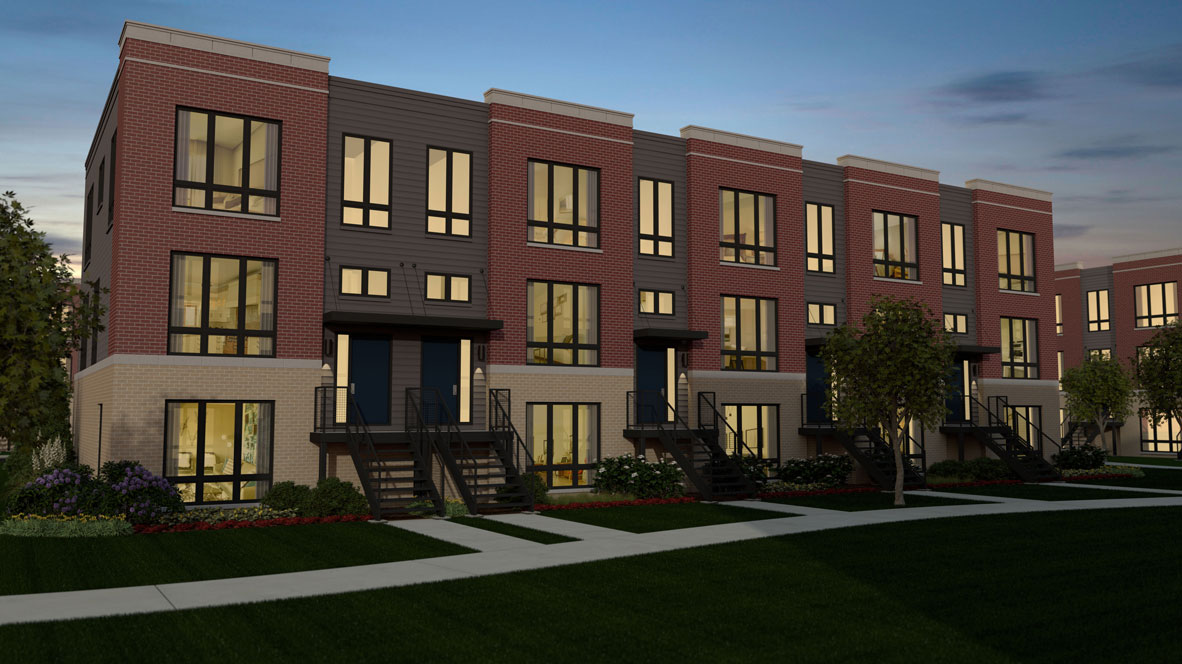 Floor Plan in Northgate at Veridian Schaumburg, IL D.R. Horton