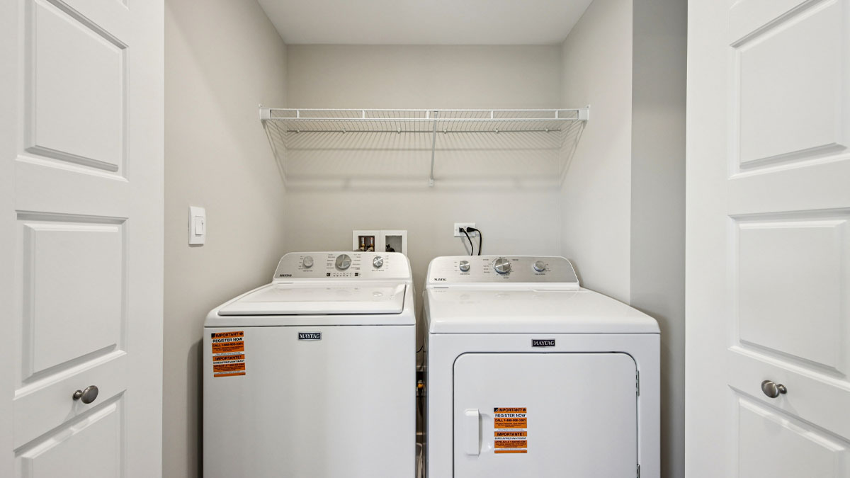 Laundry area