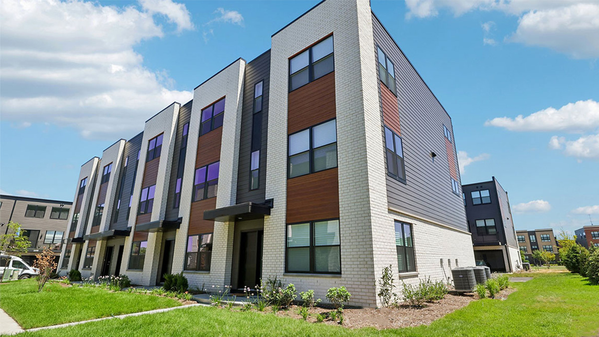Grant townhome exterior