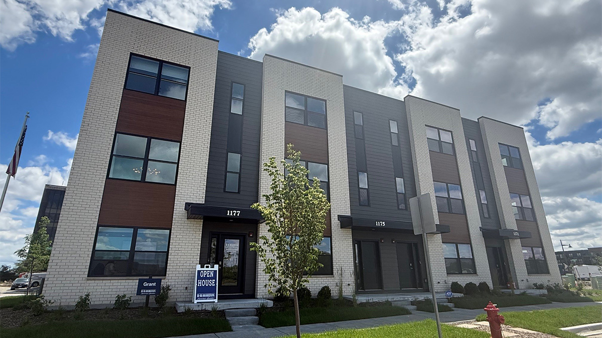 Grant townhome exterior