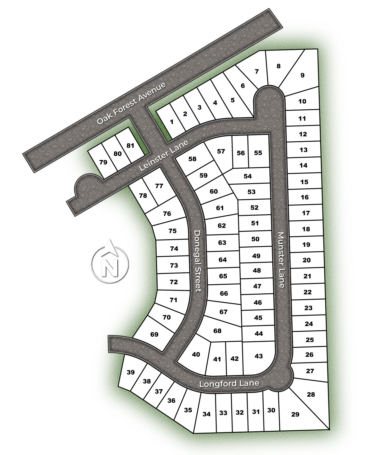 Static Lot Map