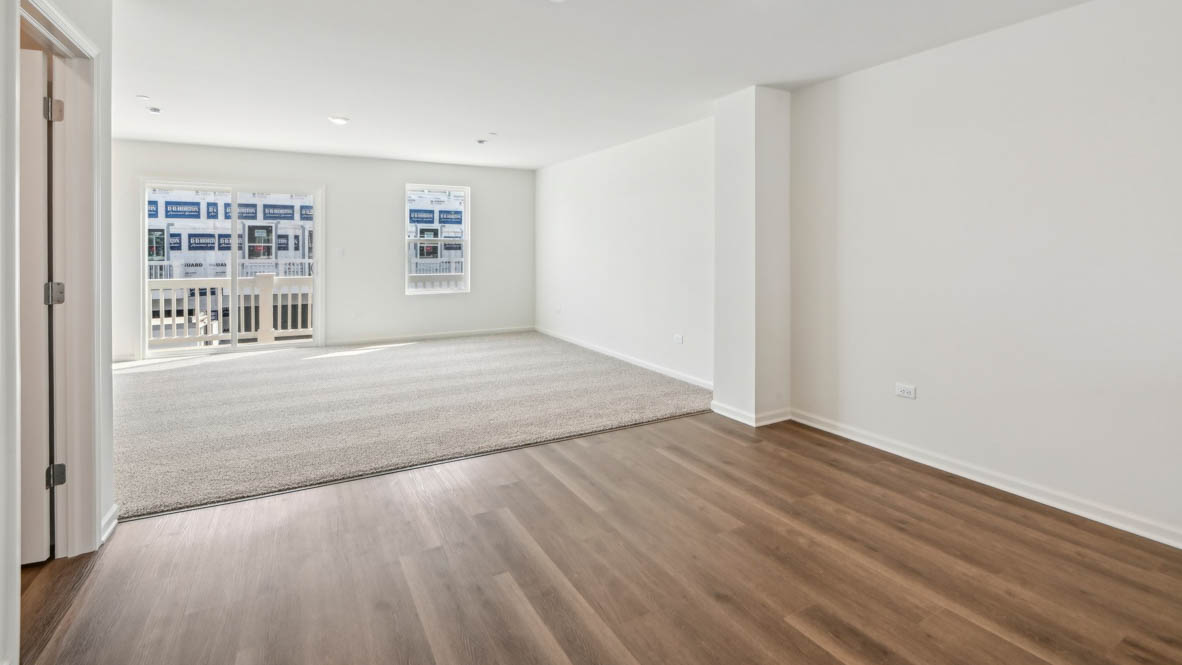 Dining room great room combo
