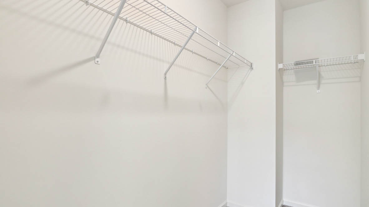 Primary walk in closet