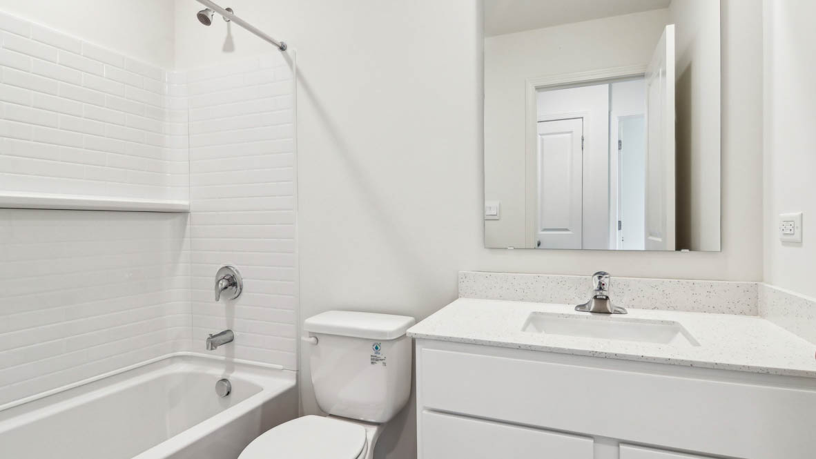 bathroom white cabinets