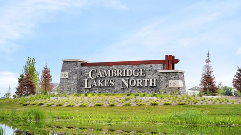 New Homes in Pingree Grove, Illinois in Cambridge Lakes North by D.R. Horton
