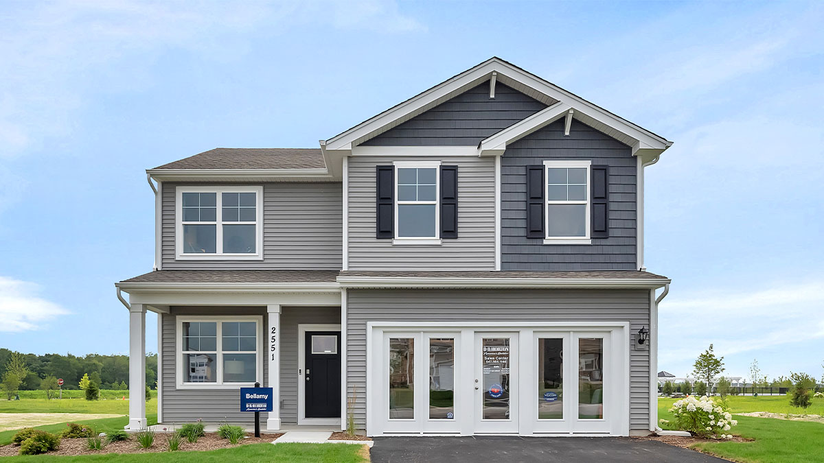 New Homes in Pingree Grove, Illinois in Cambridge Lakes North by D.R. Horton