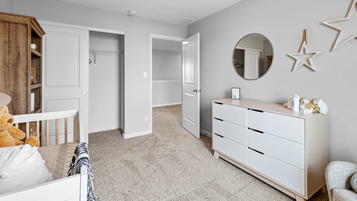 Bedroom number two across from primary bedroom