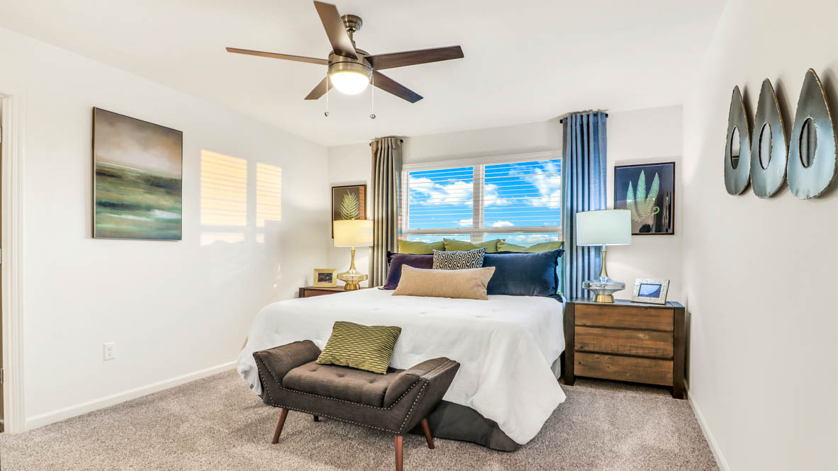 Upstairs spacious primary bedroom