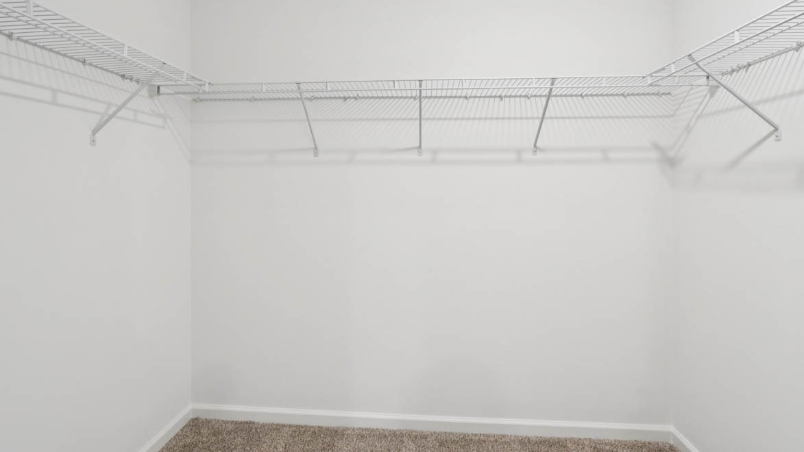 Primary walk in closet