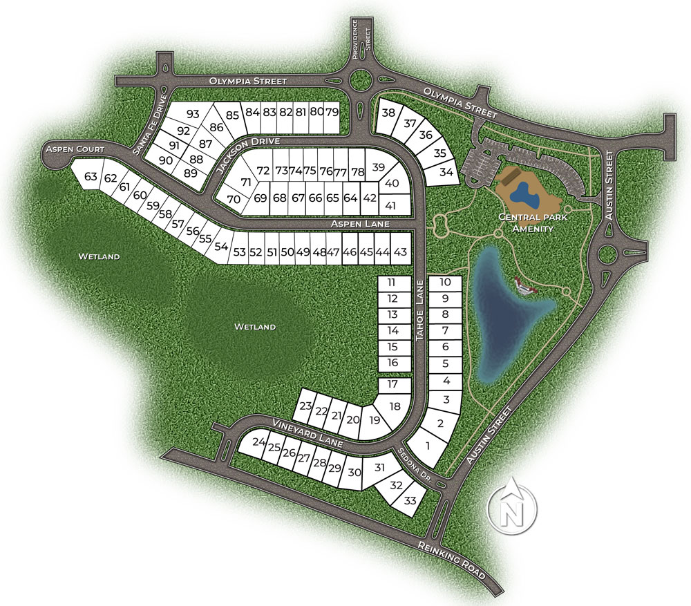 Static Lot Map
