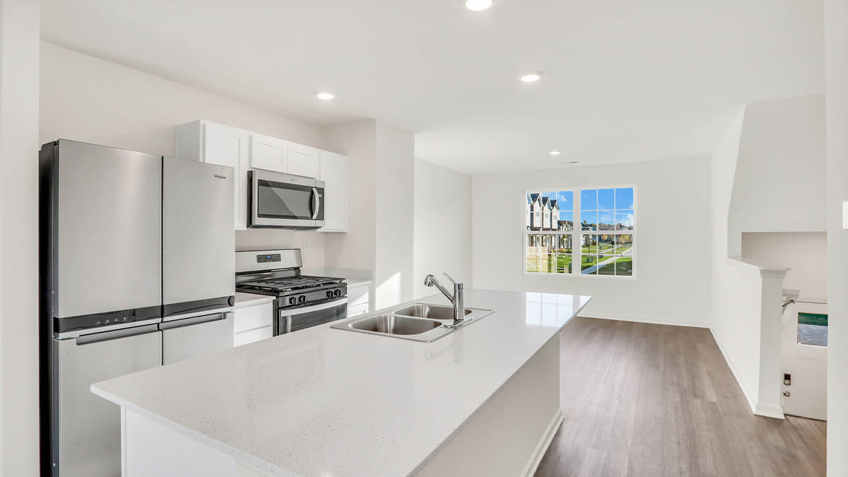 Central kitchen island with sink, seating, crafted to anchor the home, pantry, prep zones, perfect for entertaining and everyday gathering