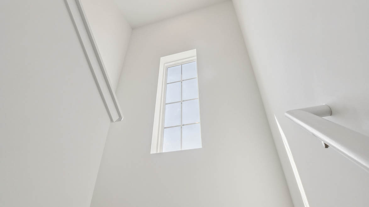 D.R. Horton flex room at the top of the stairs adds to the multi-dimensionality of this townhome home