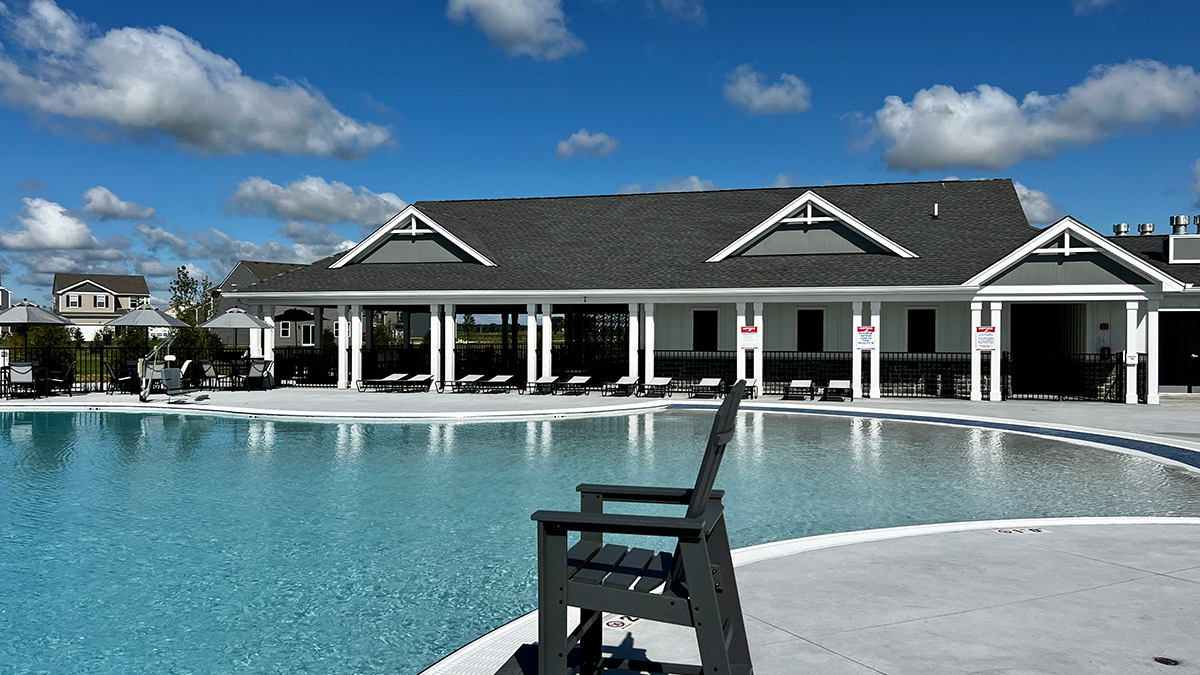 Pool area