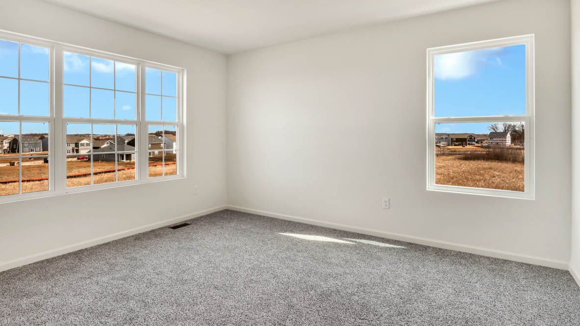 Upper level primary bedroom