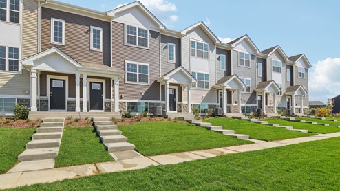 Townhomes in Pingree Grove Illinois