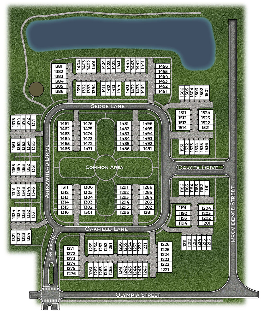 Static Lot Map