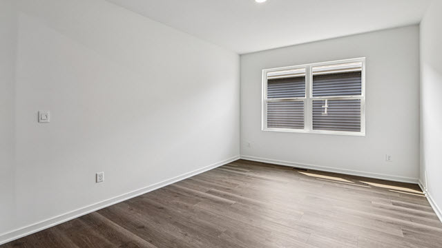 Interior room with large window