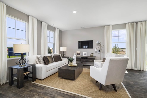 New Homes in Pingree Grove, Illinois in Cambridge Lakes North by D.R. Horton