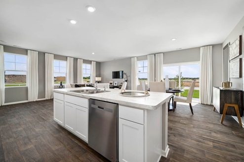 New Homes in Pingree Grove, Illinois in Cambridge Lakes North by D.R. Horton