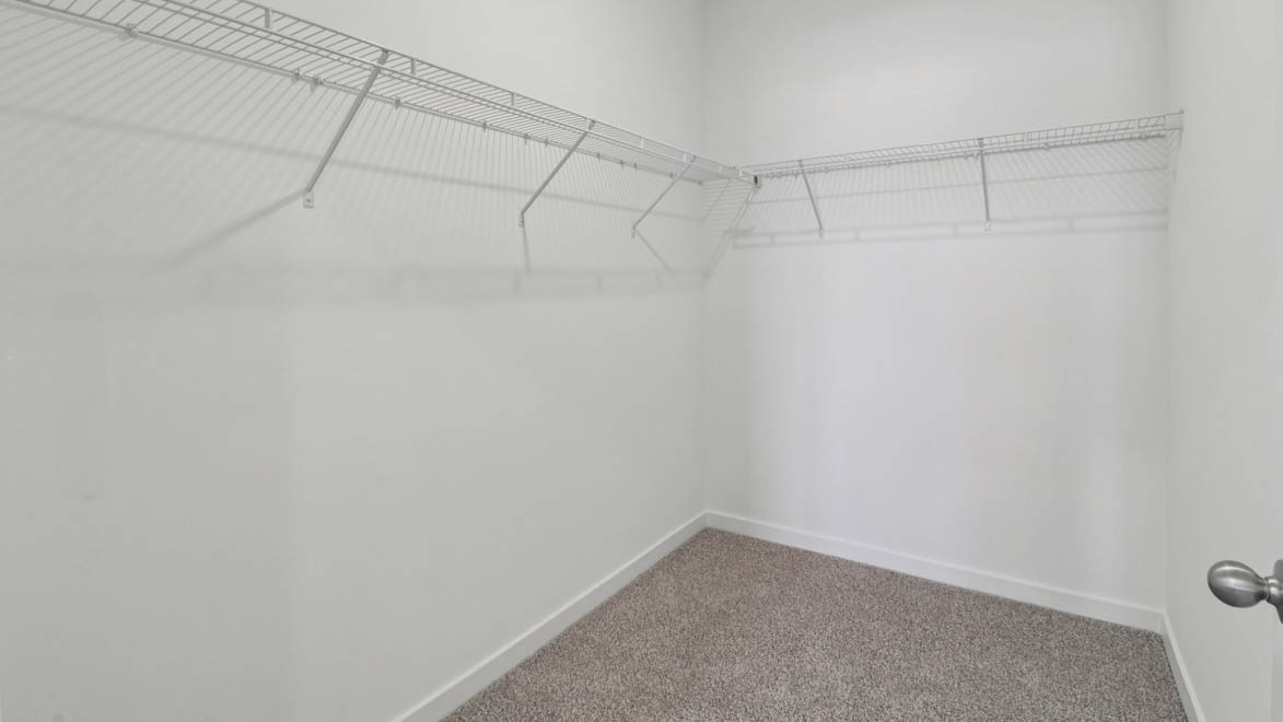 Primary walk in closet