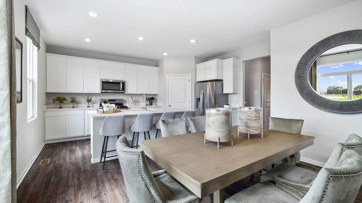 Dining room kitchen combo