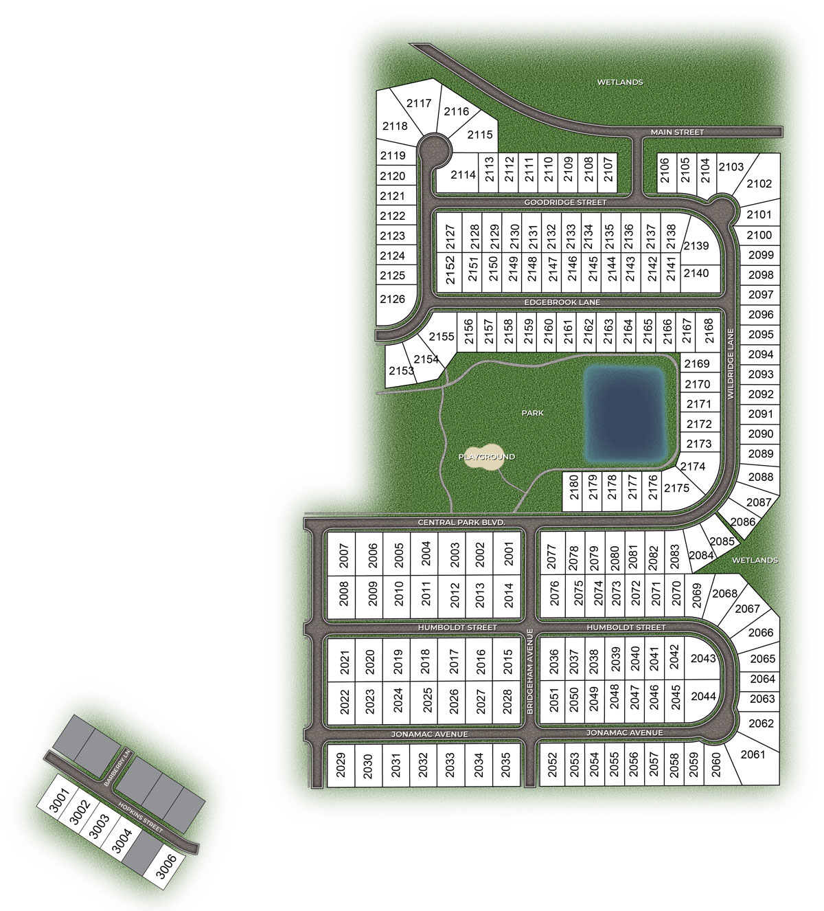 Static Lot Map