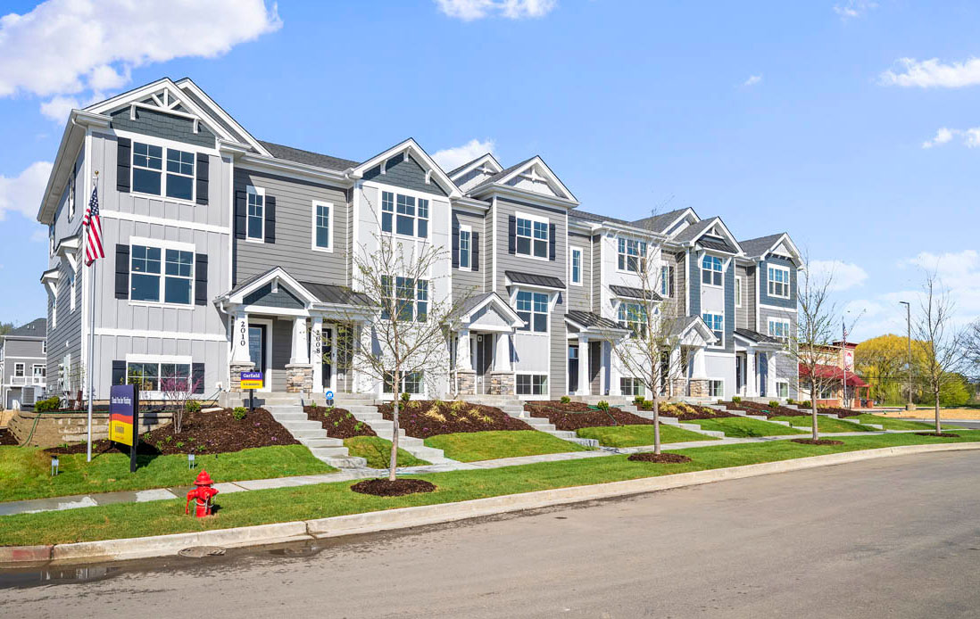 New Homes in The Townes at Oak Creek Mundelein, IL D.R. Horton