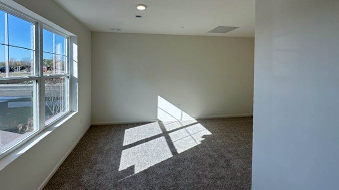 Multi-use bedroom, flex, office, study, craft, entertainment game room in this D.R. Horton new construction home