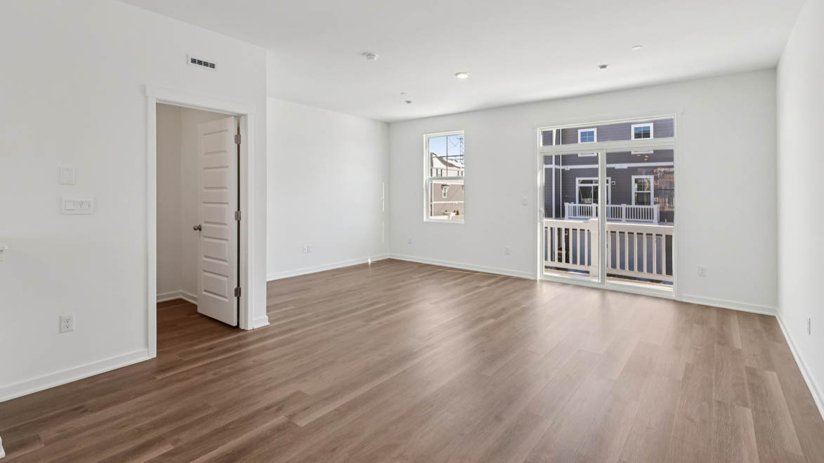 spacious living area