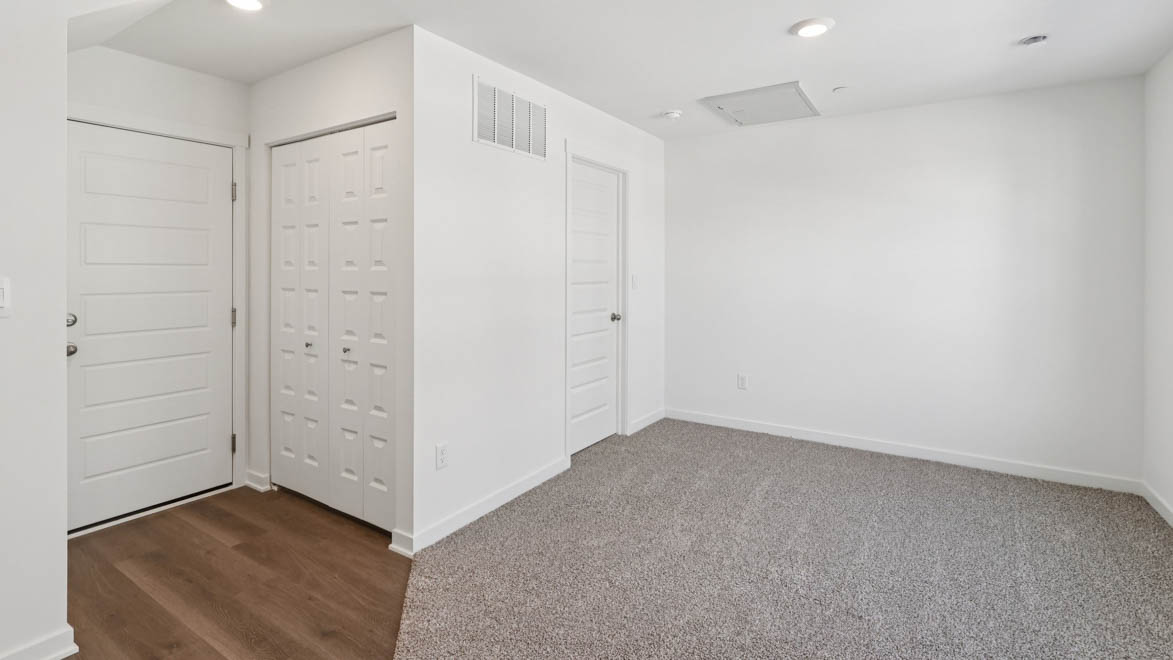 Spacious flex room off of  garage and front entrance