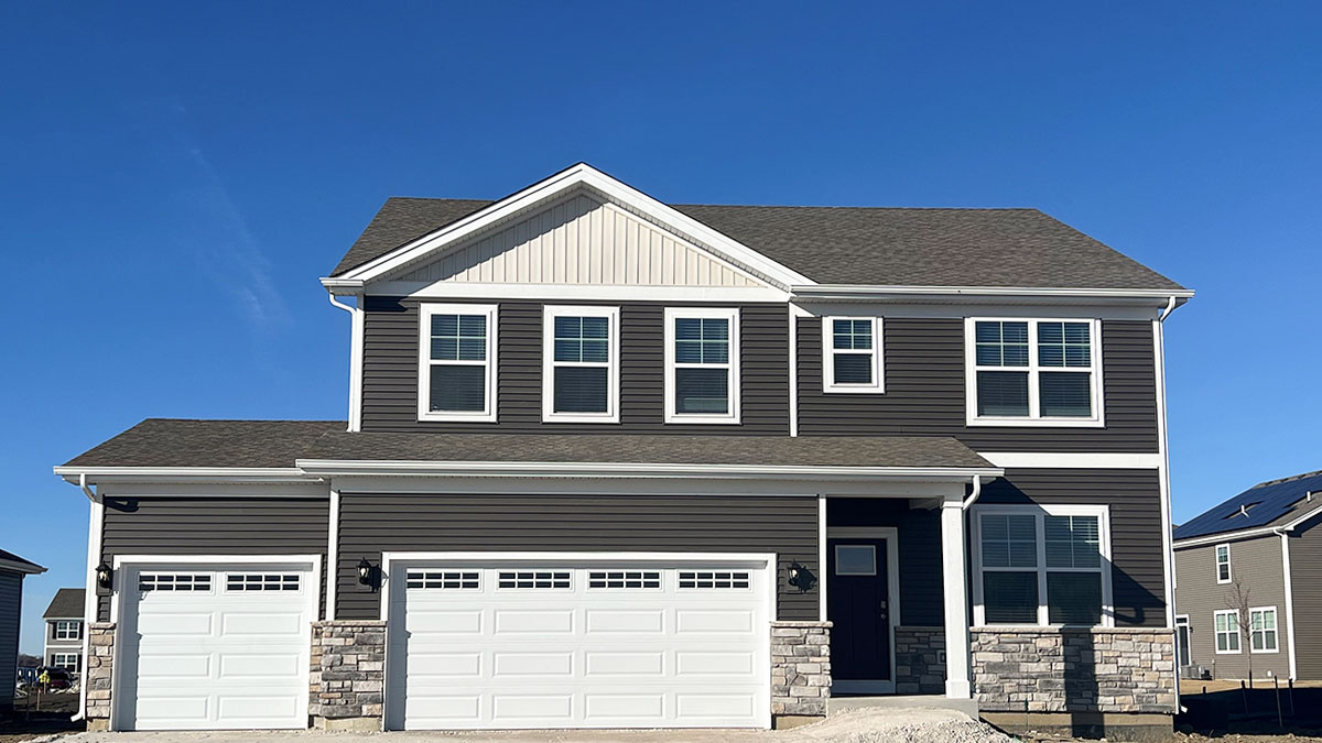 2-story single family with3-car garage