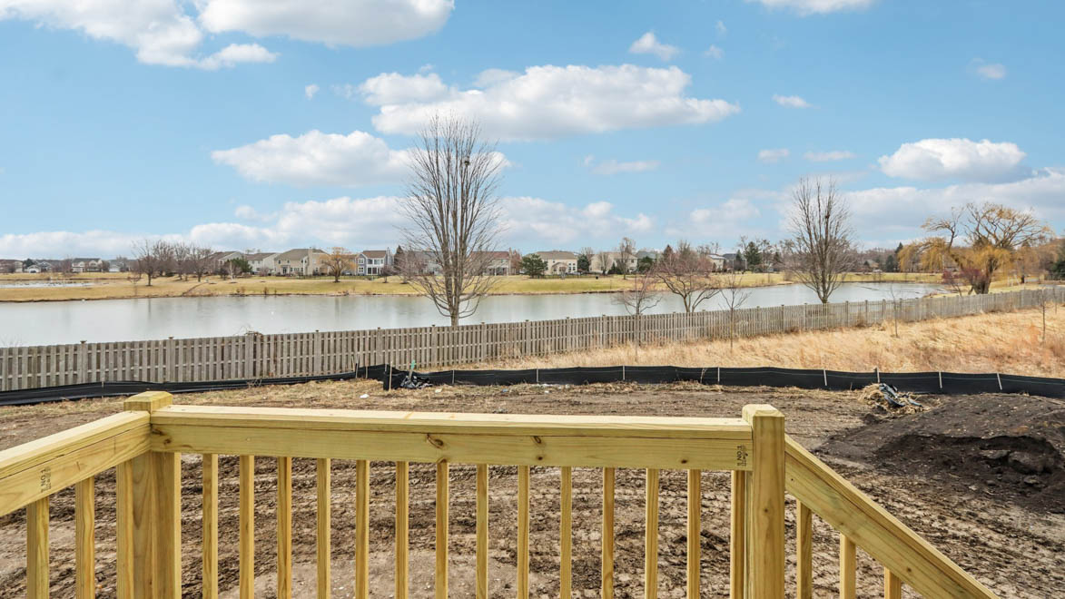 deck with gorgeous view