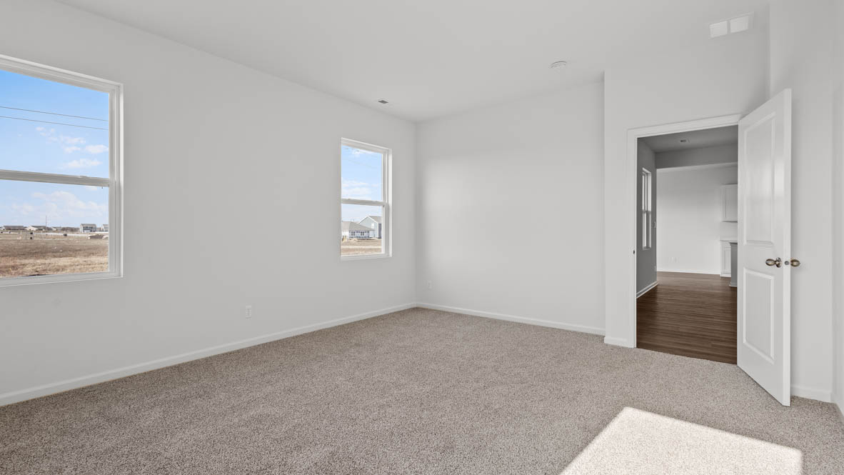 Primary bedroom off of great room