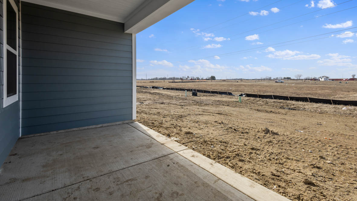 Covered patio