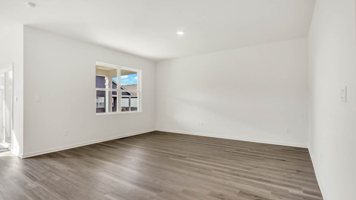 Great room across from kitchen