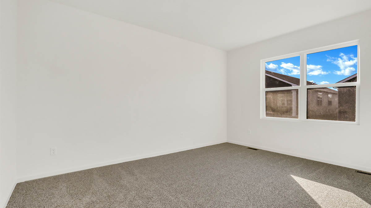 Spacious primary bedroom