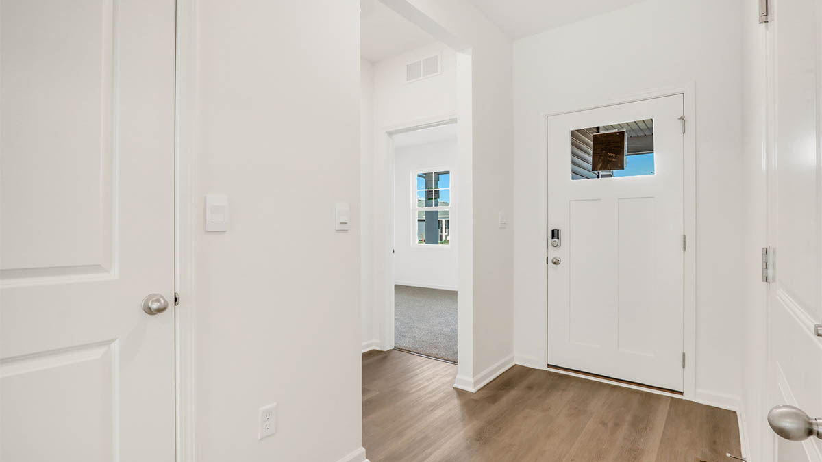 Bedroom number 2 off of entrance