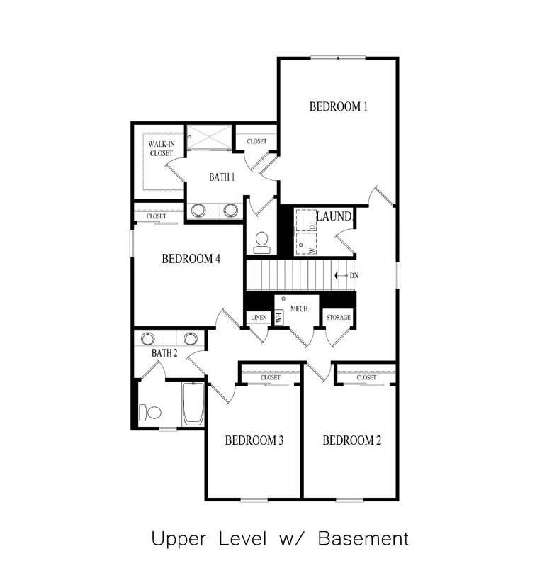 Sloan-upper level layout with basement