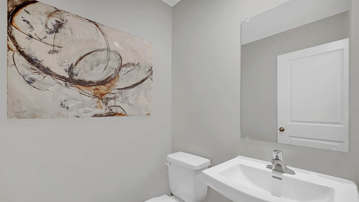 half bathroom