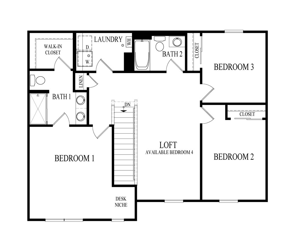 Sydney Second Floor Layout