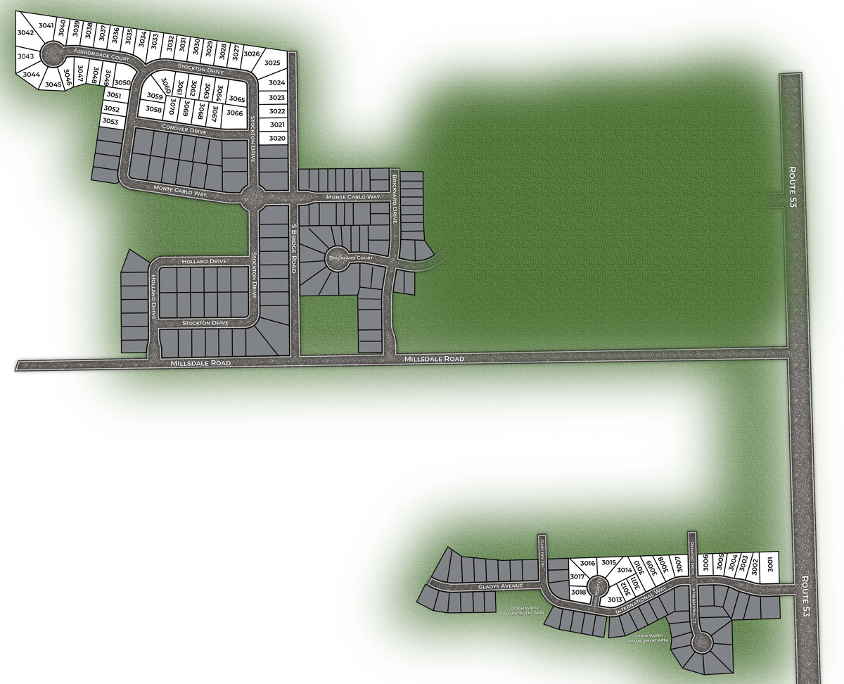 Static Lot Map