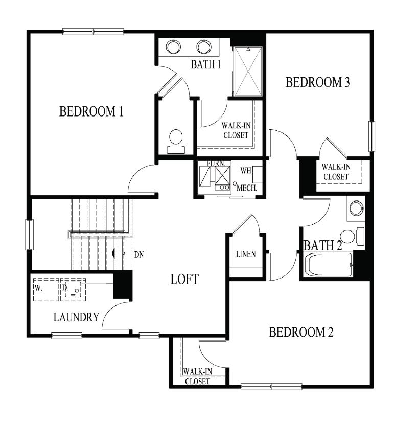 Upper Level plan image