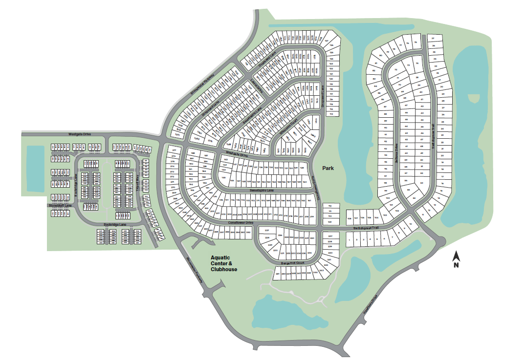 Static Lot Map