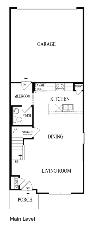 main level Norfolk plan
