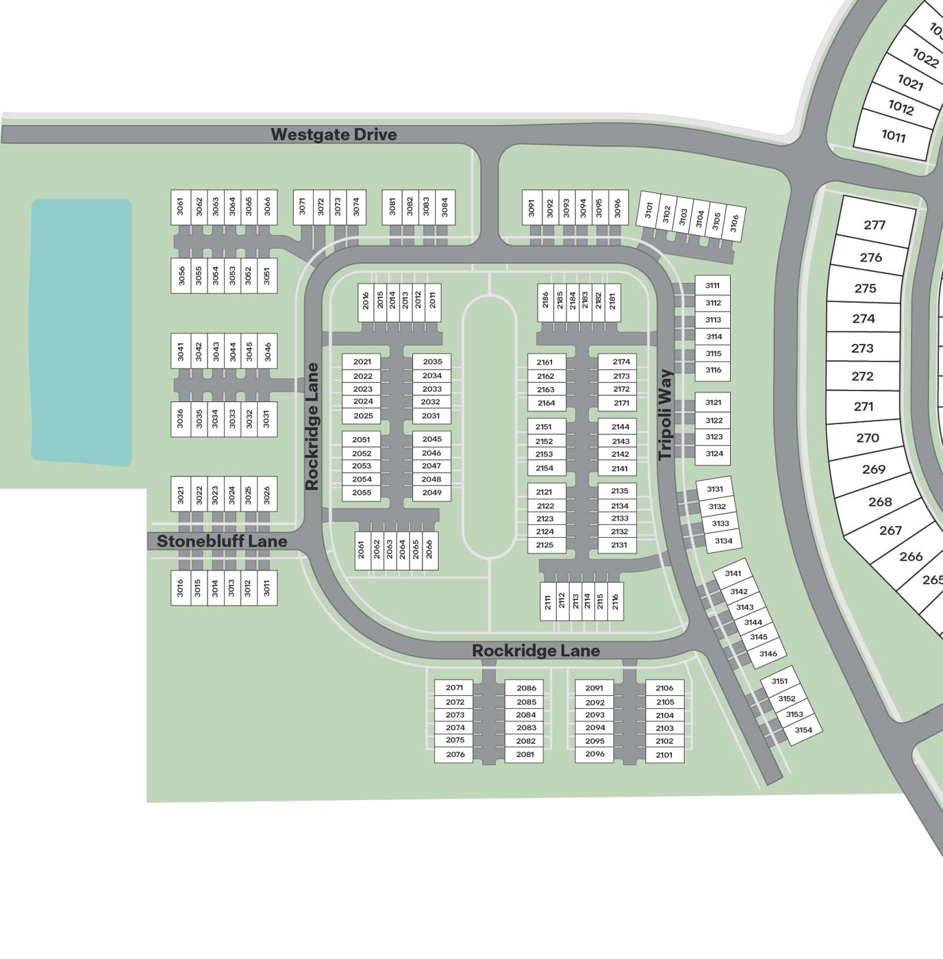 Static Lot Map